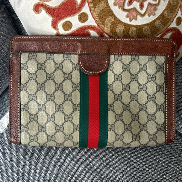 Gucci Anniversary Collection Toiletry Clutch Pouch - Picture 3 of 10